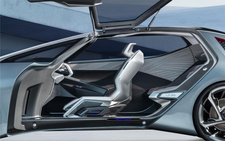 Интерьер Lexus LF-30 Electrified 2019 года  (фото 16 из 82)